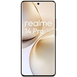 Realme 14 Pro 5G Dual SIM 256GB Almacenamiento 8GB RAM Pearl White Android 15 Smartphone OLED 120Hz