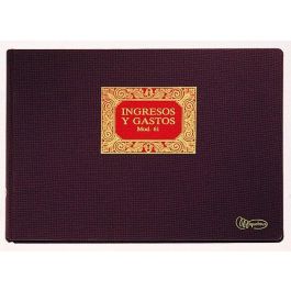 Miquelrius Libro Contabilidad N.61 Folio 100 Hojas Ingresos y Gastos, Tamaño Apaisado 215x315mm, Papel 102g Precio: 22.49999961. SKU: B13KSNACCQ