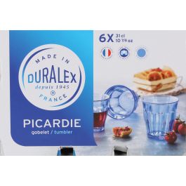 Duralex Set de 6 Vasos Picardie Marine 31 cl (8 Cajas)