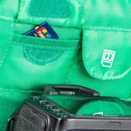 Rivacase 7420 Bolsa de Hombro para Cámara SLR, Poliéster Negra, Resistente al Polvo y Rayones
