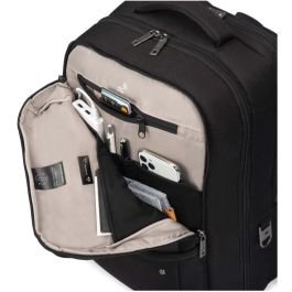 Dicota D32163-RPET Mochila FIVE para Portátil 15-17.3 pulgadas Negra de Poliéster Reciclado con Tirante para Hombro