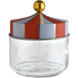 Alessi Circus Bote Hermético de Vidrio MW30/50 - 50 cl, Diseño Marcel Wanders, Vidrio Serigrafiado con Tapa de Hojalata Precio: 28.88999993. SKU: B18Z8WKHMP