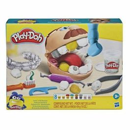 Play-Doh Dentista Bromista - Set de Plastilina con 8 Botes, Paciente y Herramientas (454g) para Niños +3 Años