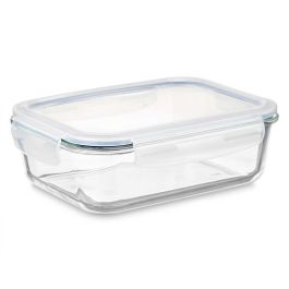 Vivalto Fiambrera Borosilicato Hermética 640 ml 17.7x6.5x13.2 cm (Set de 24)