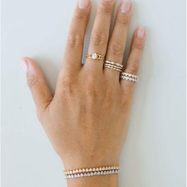 Anillo Mujer 24KAE 124141Y/54 Dorado 14 Anillo Mujer 24KAE 124141Y/54 Dorado 14