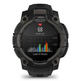 Garmin Instinct 3 Smartwatch AMOLED 1.2" Pantalla Táctil GPS Multibanda SatIQ 45 mm Resistente Monitor de Salud y Linterna Negro Garmin Instinct 3 Smartwatch AMOLED 1.2" Pantalla Táctil GPS Multibanda SatIQ 45 mm Resistente Monitor de Salud y Linterna Negro