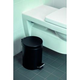 PROBBAX - SO-6003-MBLA - Papelera de pedal - 16,7 cm Ø x 27 cm alto
