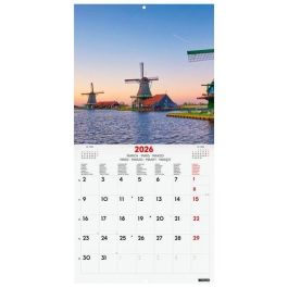 Calendario (2026) Finocam Internacional Pared Imagenes Mensual Para Escribir 300X300 Travelling Precio: 8.59000054. SKU: B18GQP6MEL