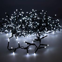 Lumineo Guirnalda LED Compact 500 LEDs Parpadeante Exterior Blanco Frío Cable Verde 16m con Temporizador IP44 Precio: 17.5000001. SKU: S7905340