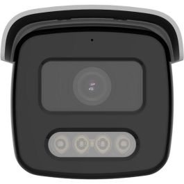 Hikvision Cámara IP Bullet 4MP ColorVu 2.8mm WDR H.265+ IA Audio Bidireccional Alarma IP67 - Visión Nocturna Color 24/7