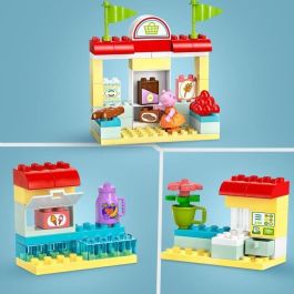 LEGO DUPLO 10434 Set de Juego Supermercado de Peppa Pig – juguete infantil para niños de 2+ años