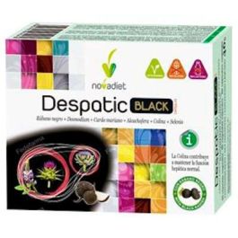 NOVADIET Despatick Black 60 Cápsulas | Complemento Alimenticio para Soporte Hepático con Desmodium, Cardo Mariano y Alcachofera Precio: 23.4999996. SKU: B13ZNY2YRH