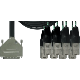 Cordial Cable Interfaz Sub-D/8 Macho XLR 5 Metros Precio: 132.49999972. SKU: B1ACP7BF84