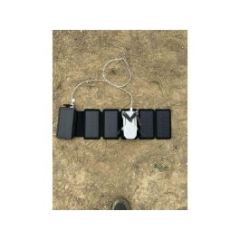 Sandberg Solar 6-Panel Powerbank 20000 mAh con Carga Rápida USB-C PD 20W y USB-A | Batería Externa Plegable para Viajes y Exterior