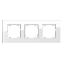 GIRA Esprit Marco 3-fach con Cristal Blanco, Sin Tornillos, 95 x 236.8 x 9.85 mm, Ventana 55x55 mm Precio: 142.1992. SKU: B12SPPGQVL