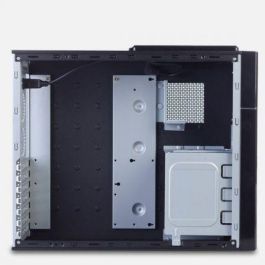 CAJA SOBREMESA HIDITEC K7 CH20K70003 - USO HORIZONTAL/VERTICAL - 1X5.25 - 1X3.5 - 2XUSB2.0 - AUDIO - FUENTE 500W - SLIM ATX - NEGRO