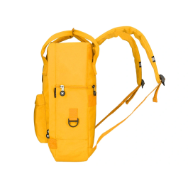 Antartik Mochila 2 asas y bolsillos exteriores mostaza 300x115x390 mm