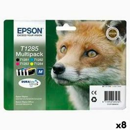 Cartucho de Tinta Original Epson Stylus S22/SX125/SX 235W/420W/425W/Office BX305 Negro/Cian/Magenta/Amarillo (8 Unidades) Precio: 383.50000029. SKU: B1F36Y3573