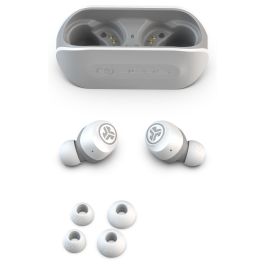 JLab Audio GO Air True Wireless Earbuds Auriculares Inalámbricos Bluetooth 5.0 IP44 20h Batería Blanco