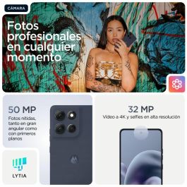 Motorola moto g86 power 5G Dual SIM Android 15, 8 GB RAM, 512 GB, Pantalla 6.67" P-OLED, Batería 6720 mAh, Azul