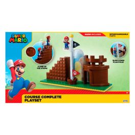 JAKKS PACIFIC Playset Level End Super Mario Bros Figura 6cm