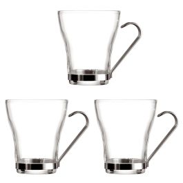Set 3 Tazas Vidrio Supreme Quid 25 cL Set 3 Tazas Vidrio Supreme Quid 25 cL
