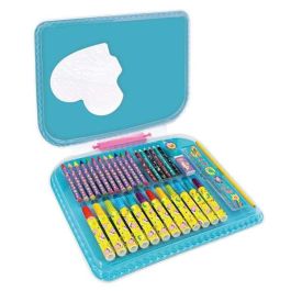 Maletín de actividades artísiticas peppa pig con 12 crayones, 12 rotuladores, 6 lápices de colores, regla, lápiz, borrador y sacapuntas. 32x25x2 cm Maletín de actividades artísiticas peppa pig con 12 crayones, 12 rotuladores, 6 lápices de colores, regla, lápiz, borrador y sacapuntas. 32x25x2 cm
