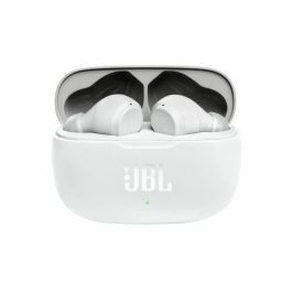 Auriculares Bluetooth con Micrófono JBL JBLW200TWSWHT Blanco Auriculares Bluetooth con Micrófono JBL JBLW200TWSWHT Blanco