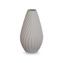 Jarrón Cerámica Raya Diagonal 49 cm Gris - Giftdecor Jarrón Cerámica Raya Diagonal 49 cm Gris - Giftdecor