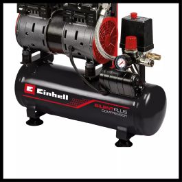 Einhell TE-AC 6 Silent Compresor silencioso 6L, 8 bar, 550 W, 110 l/min, portátil, para uso doméstico o taller