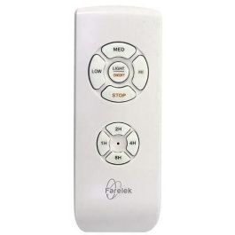 Farelek FAR3431541124370 Ventilador de Techo White Corsica Ø116cm 70W con Iluminación LED Farelek FAR3431541124370 Ventilador de Techo White Corsica Ø116cm 70W con Iluminación LED