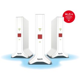 AVM Mesh Set 4200 3-PACK Wi-Fi 6E (802.11ax) Repetidor de red Doble banda 2,4 GHz / 5 GHz