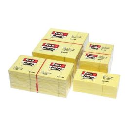 Taco Notas Fixo Notes 100H 38X51 Amarillo Pack De 12 24 unidades Precio: 121.49999983. SKU: BIX65005360