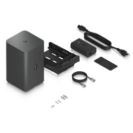 Ubiquiti UNAS-2-B NAS para Escritorio, 2 Bahías, Procesador Cortex-A57 1.7GHz, 4GB RAM, Ethernet Gigabit, RAID 1, Negro