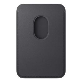Apple MGHA4ZMA - Cartera de tejido fino con MagSafe para iPhone, color negra
