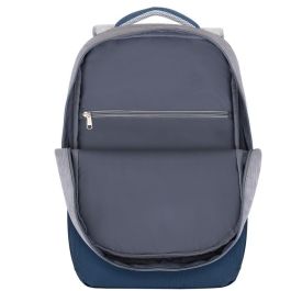 RIVACASE 7567 Mochila Riva Prater para portátil 17.3" gris/azul oscuro
