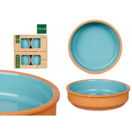 Set 4 Cazuelas Barro 16 Cm Color Azul La Dehesa (6 Unidades)
