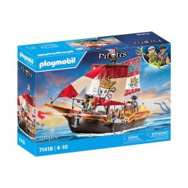 Playmobil Barco Pirata con Cañones Giratorios y Velas Móviles, Juguete de Aventuras para Niños y Niñas a Partir de 4 Años Precio: 50.69000002. SKU: B1ATBQZKEA