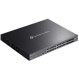 TP-LINK SX3832MPP Switch Gestionado L2+ 10G Ethernet 24 Puertos PoE Montaje en Rack DIN Rail Negro