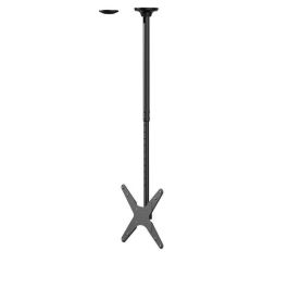 Neomounts FPMA-C340BLACK Soporte Techo Monitor/Pantalla 32-75" 50 kg VESA 100x100-400x400 Altura 106-156 cm Giro Inclinación Negro