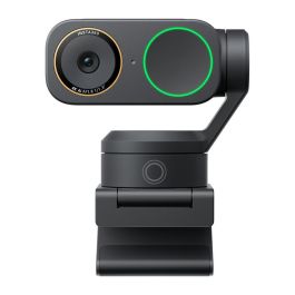 Insta360 Link2 Pro Cámara Webcam con IA 4K/30fps, Autoenfoque, Zoom 4x, Micrófonos Dobles, Sensor 1/1.3", HDR, USB-C, Negro