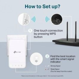 TP-Link RE300 ampliador de red Repetidor de red Blanco TP-Link RE300 ampliador de red Repetidor de red Blanco