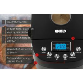 68525 Brotbackautomat Big Black Backmeister