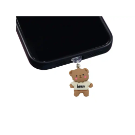 Wondee Charm Protector para Puertos USB-C/Lightning Funny Bear - Accesorio Decorativo y Protector de Polvo para Móvil 30x10x20 mm Precio: 11.58999952. SKU: B1AWJR2749