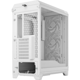 Fractal Design FRA7340172707196 Caja PC Meshify 3 TG E-ATX con 3 Ventiladores y USB Tipo C 20 Gbps, Blanco