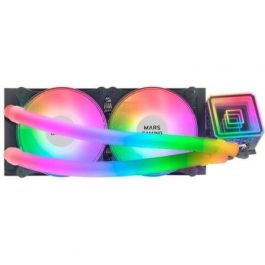 Mars Gaming ML-ULTRA240 Refrigeración Líquida AIO 240mm Premium ARGB Espejo Infinito 500W TDP Opti-Chamber 3rd Gen Universal Negro Mars Gaming ML-ULTRA240 Refrigeración Líquida AIO 240mm Premium ARGB Espejo Infinito 500W TDP Opti-Chamber 3rd Gen Universal Negro