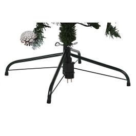 DKD Home Decor Árbol de Navidad Verde 90 x 180 x 90 cm con 250 LEDs