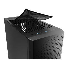 SHARKOON VS9 Midi Tower Negro ATX, micro ATX, Mini-ITX para PC con Gestión de Cables y Puertos USB 3.0