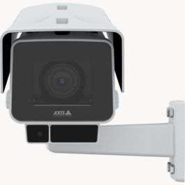 Axis Cámara IP P1387-LE Box Exterior 5MP 2.8-13mm IR50 WDR IK10 IP66 IP67 NEMA 4X con Lente Varifocal y Procesamiento Deep Learning