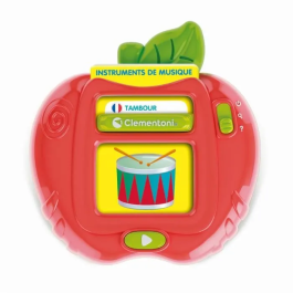 Clementoni 8005125528523 Mis Primeras 100 Palabras Bilingüe - Juguetes Educativos con 2 Modos de Juego: Quiz y Descubrimiento, Sonidos y Canciones Infantiles